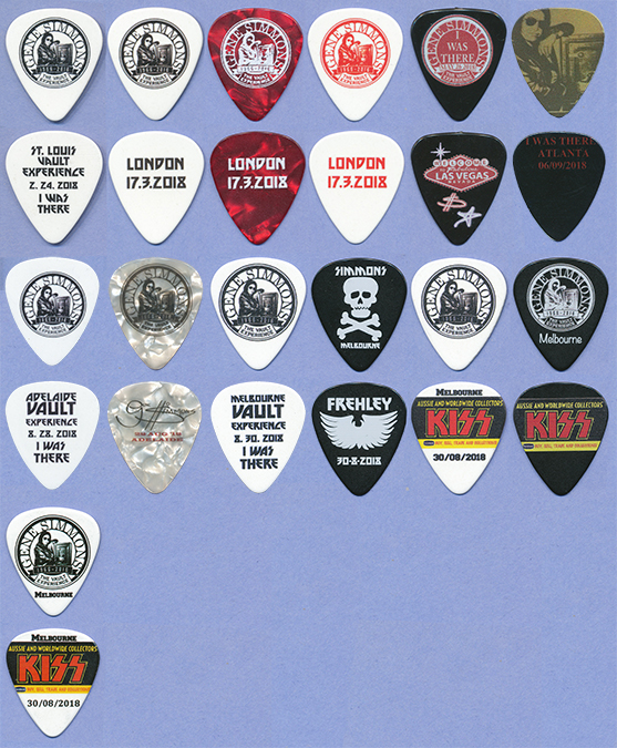 2018 Gene Simmons Vault Experiemce fan made picks