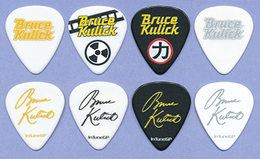 2022 Bruce Kulick Crazy Nights 35th anniversary tin picks