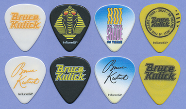 2024 Bruce Kulick H.I.T.S. 35th anniversary tin picks
