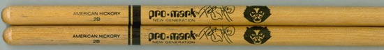 Peter Criss (style 2) solo ProMark drumsticks