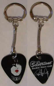 Paul Silvertone promo keychain pick